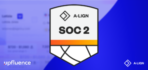 SOC 2 press release for Upfluence background
